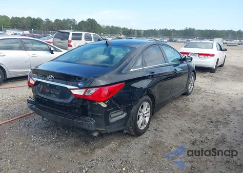 2013 Hyundai Sonata Gls из США, поврежденный, VIN 5NPEB4AC3DH667993
